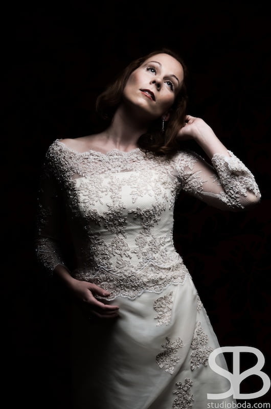 foto de boda en estudio