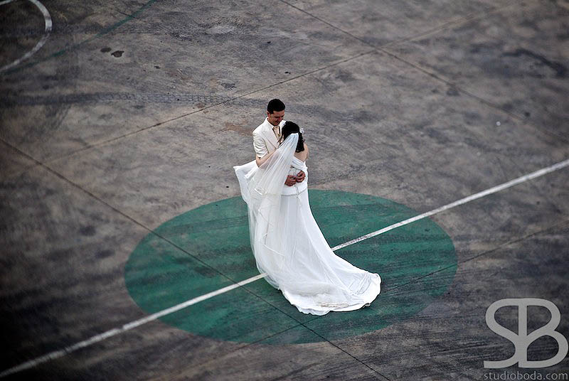 los novios en Valencia