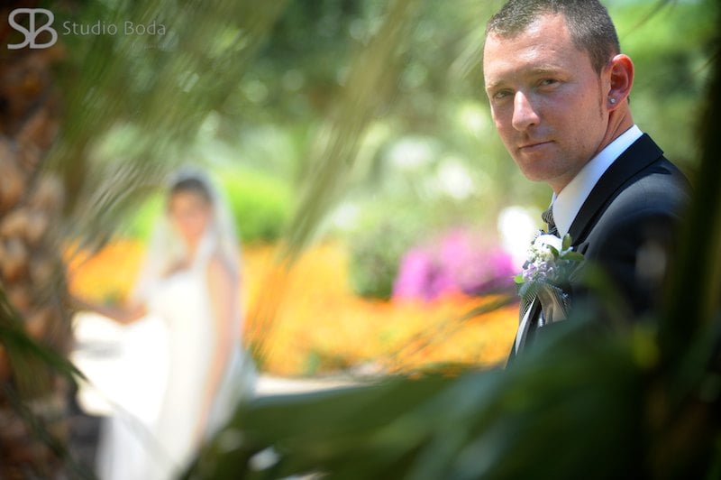 Fotografía artistica de boda exteriores