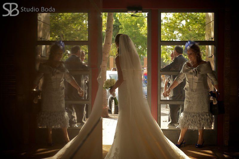 salida de la novia