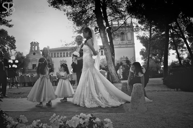 llegada novia vallesa de mandor 