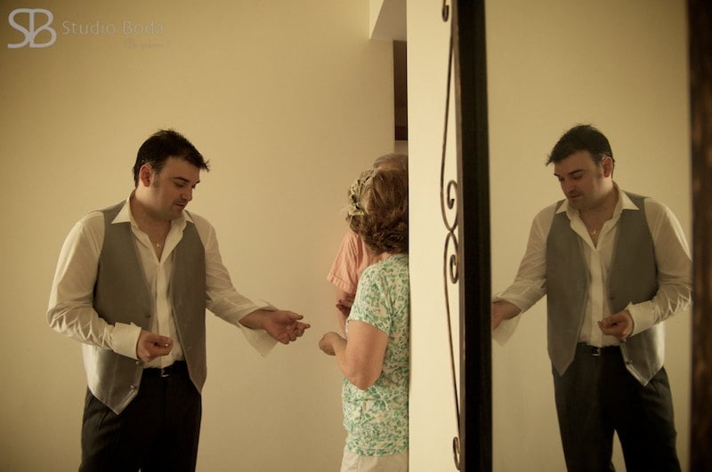 reportaje boda novio