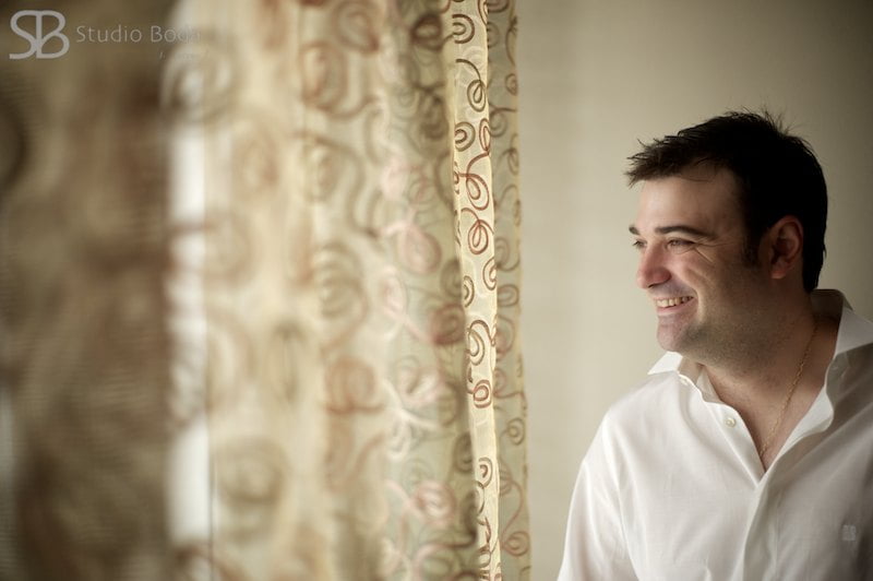 retrato novio fotografía de boda artistica