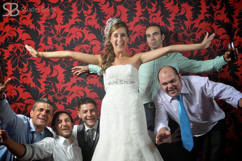 photocall boda