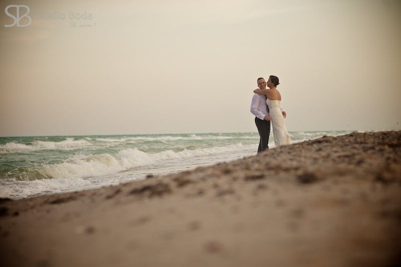 Trash the dress en la playa