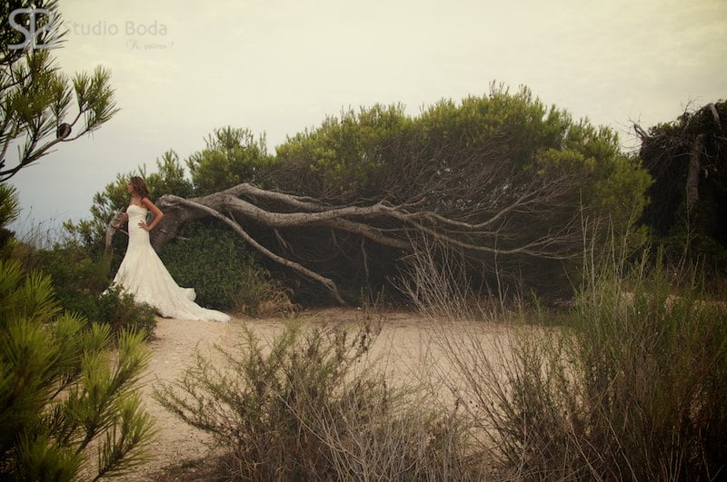 reportaje trash the dress