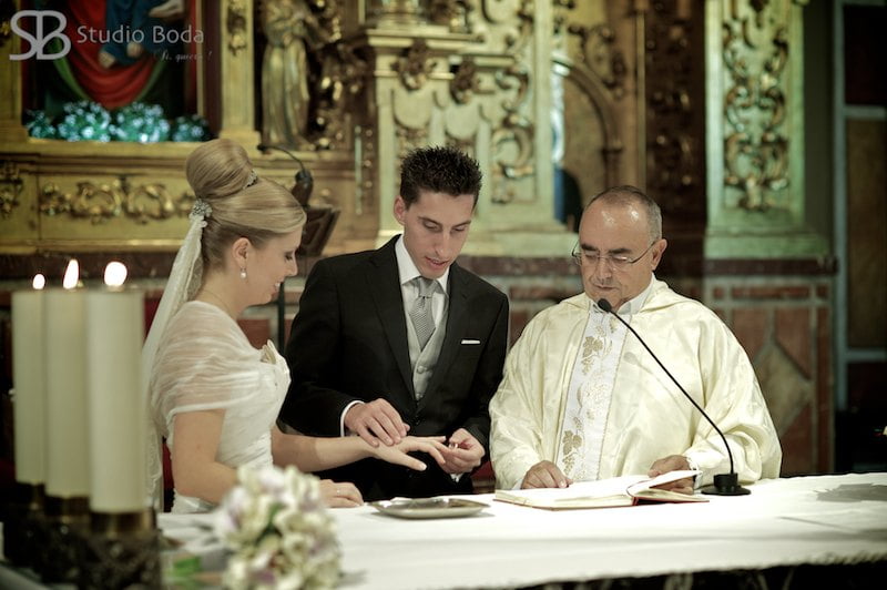 reportaje boda altar