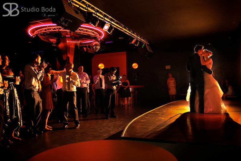 reportaje de boda el baile