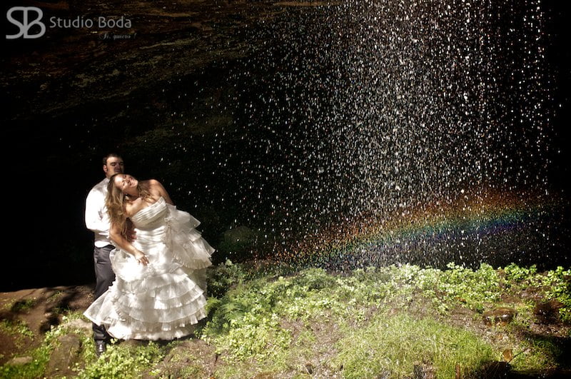 reportaje boda original - Cueva Serena