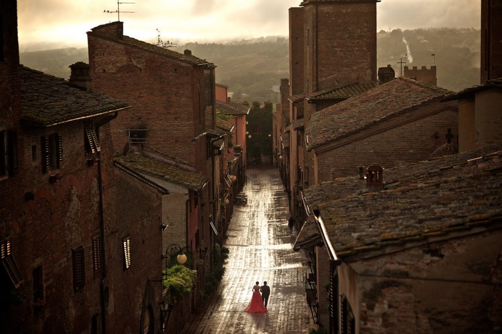reportaje boda toscana Certaldo