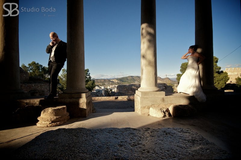 fotografo boda castillo sagunto