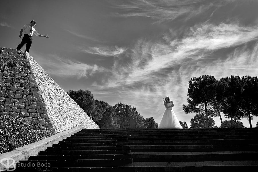 fotografia de boda artistica