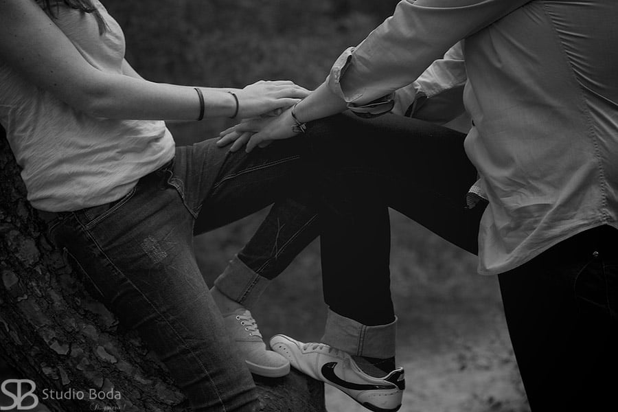 foto de pareja - detalles