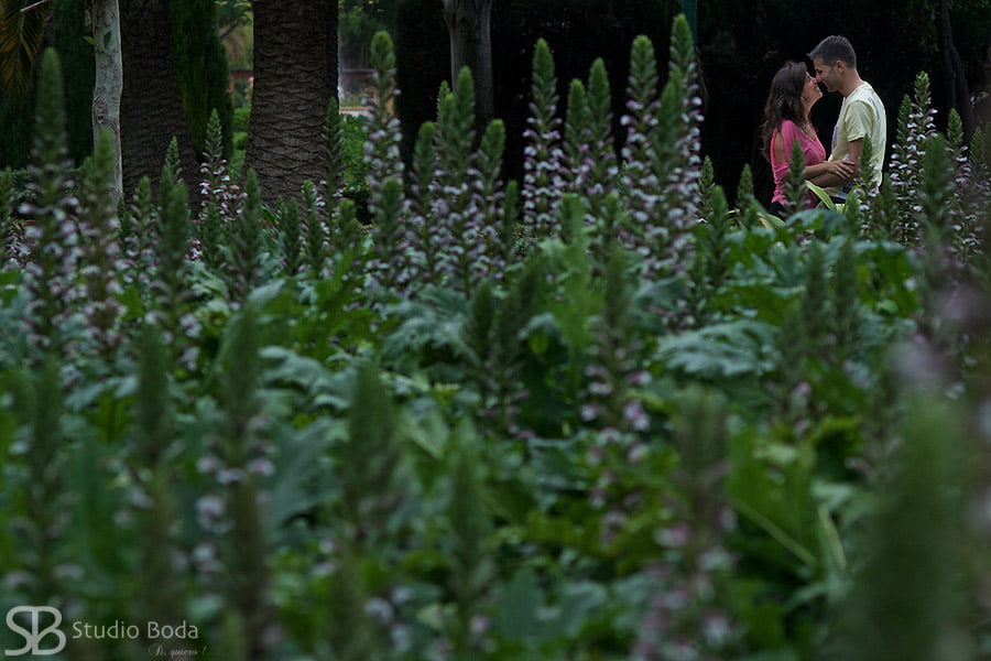 reportaje boda original pareja naturaleza
