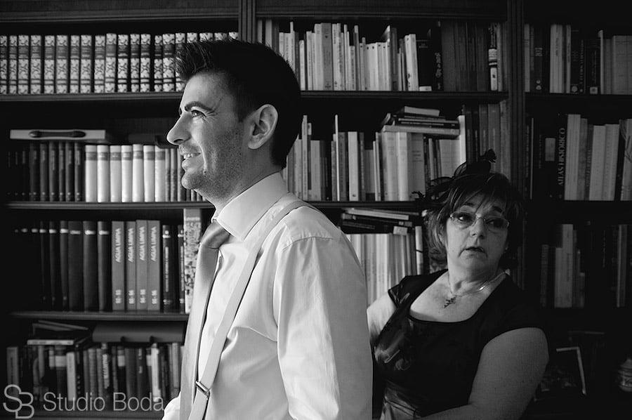 Foto de boda Novio