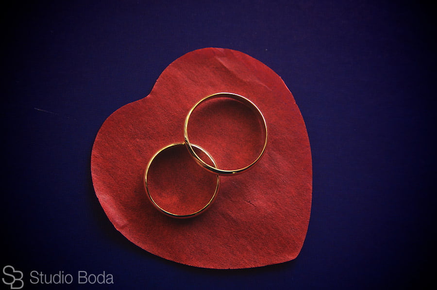 foto original anillos boda