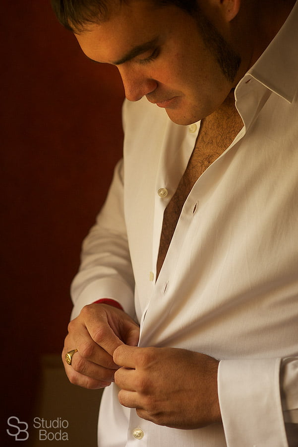 reportaje preparativos novio