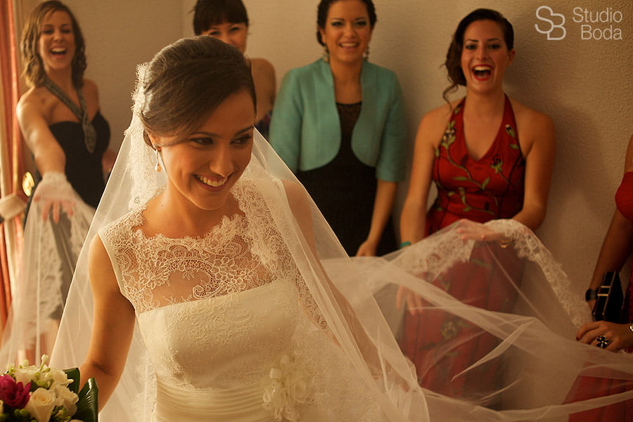 reportaje boda amigas novia