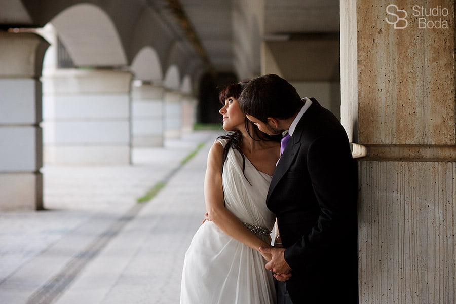 reportaje boda romantico
