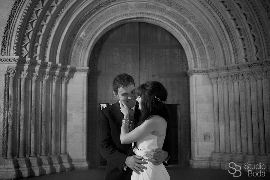 retrato novios catedral valencia