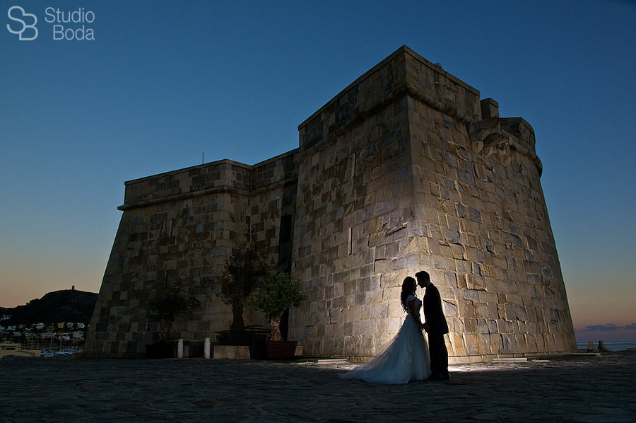 mejor foto boda castillo