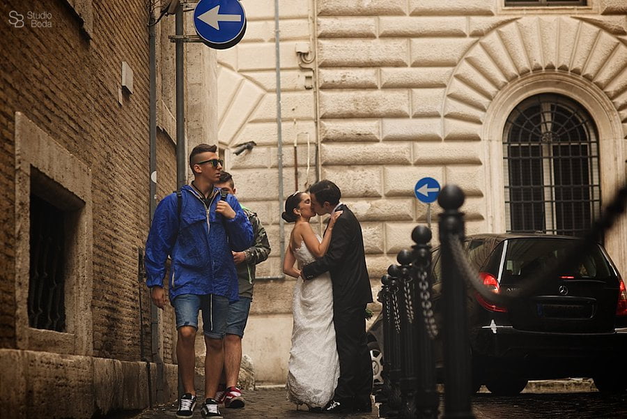 fotografia boda roma
