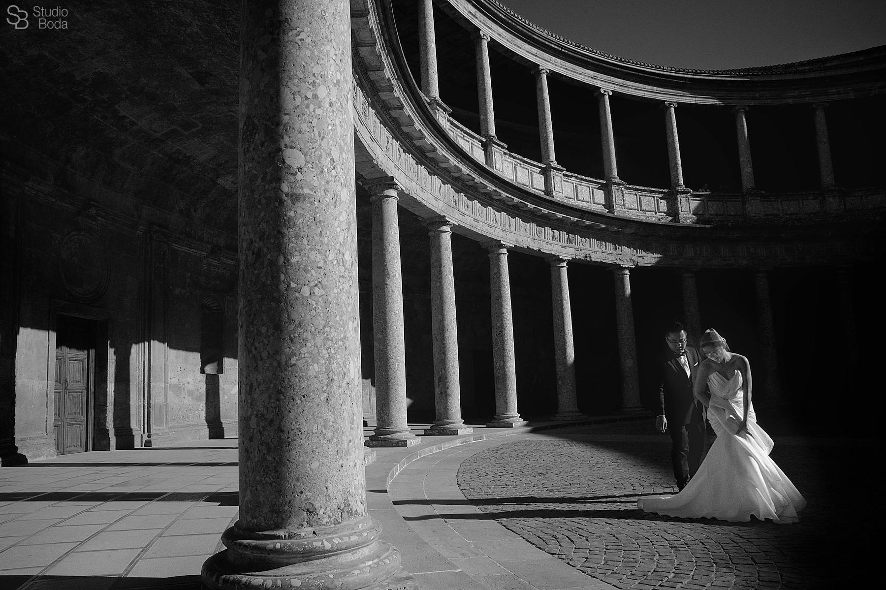 wedding photo Carlos 5 Granada
