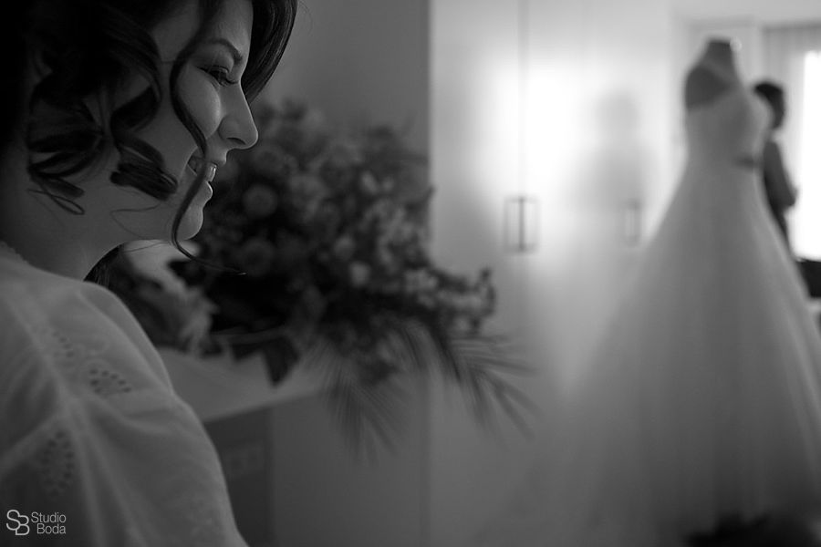 foto preparativos novia