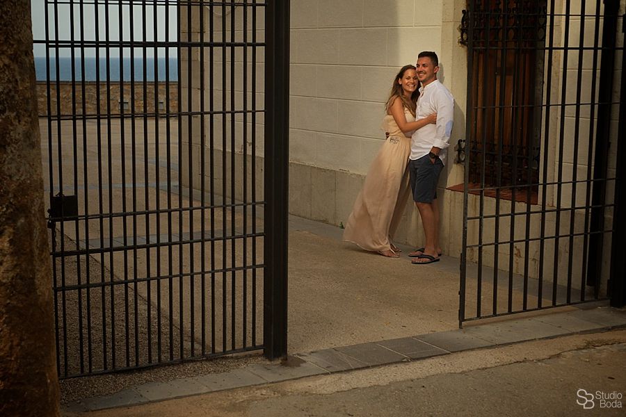 reportaje pareja peniscola