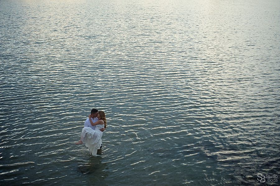 reportaje pareja peniscola playa