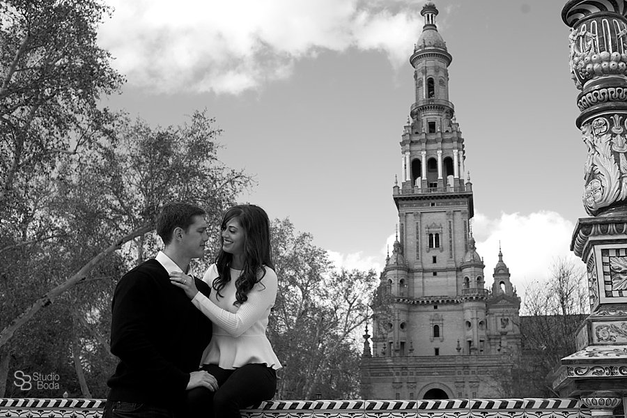 Love story Plaza España