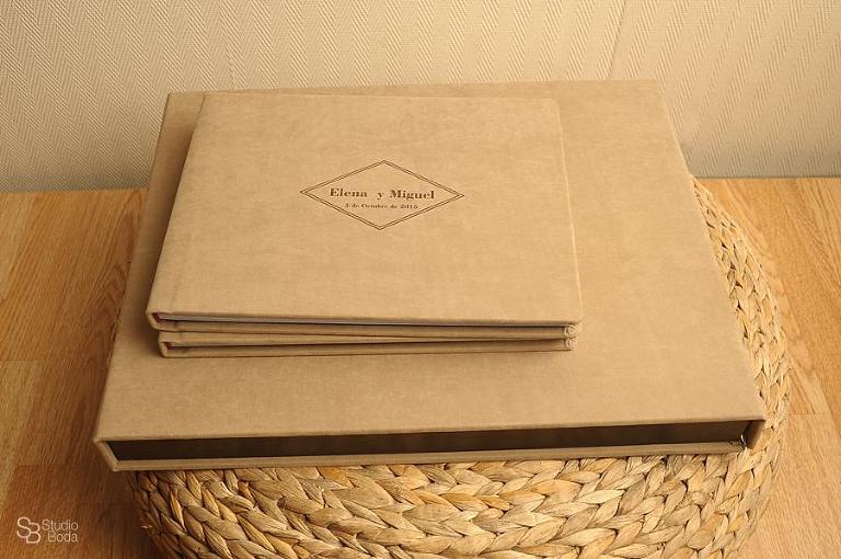 Album de boda vintage Life Book, Elegante y original