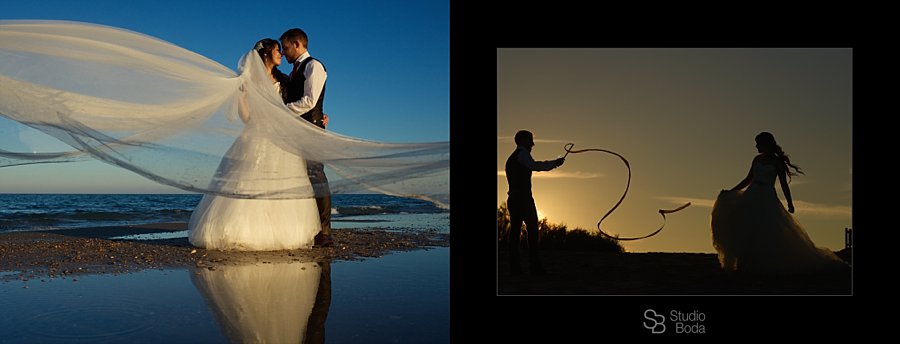 hoja album boda