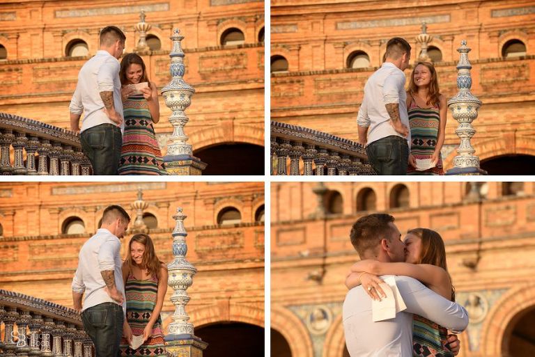 Paparazzi Proposal in Seville Studio Boda Fotografía de Boda