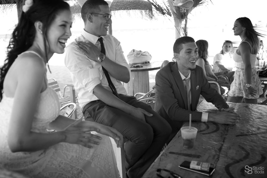 reportaje boda playa