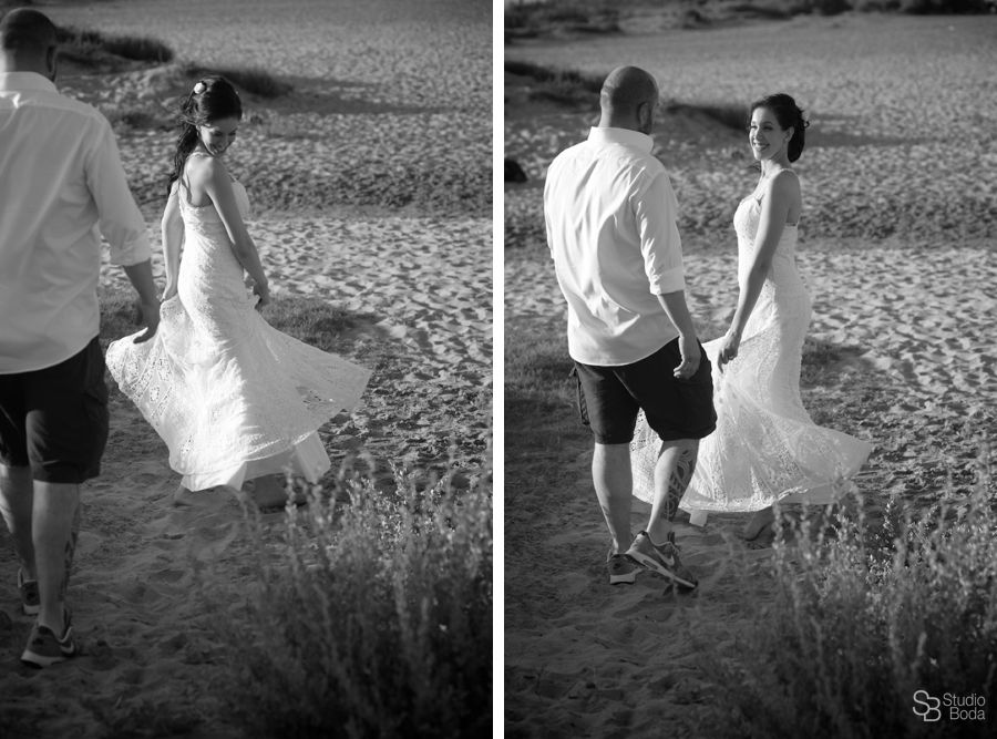 reportaje boda playa Valencia