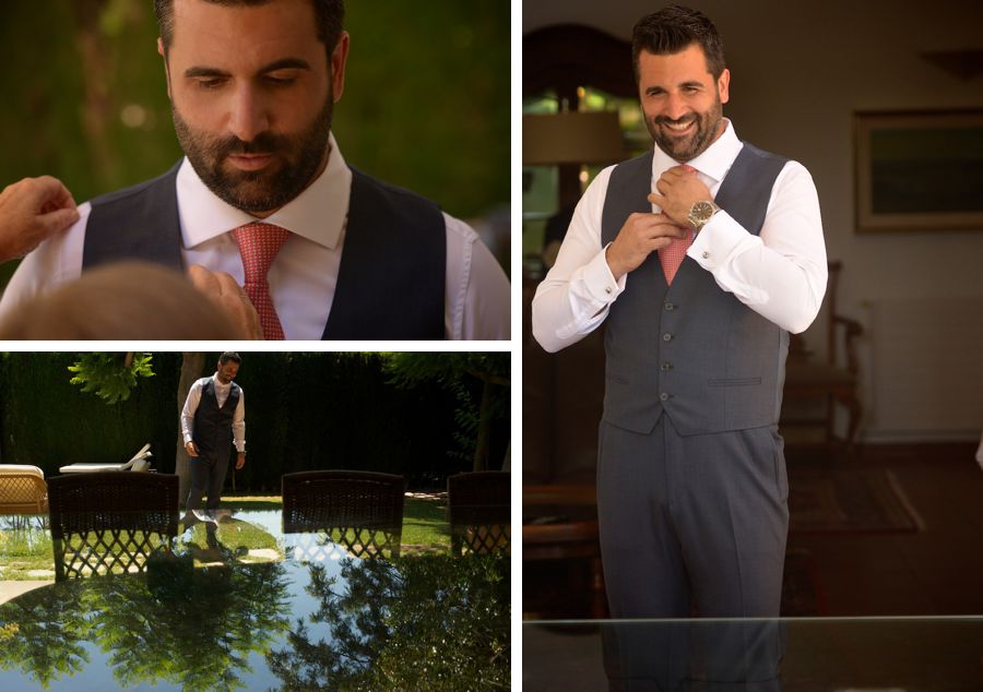 preparativos novio boda