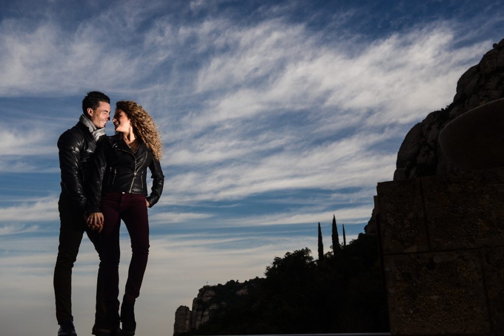 reportaje pre boda montserrat barcelona