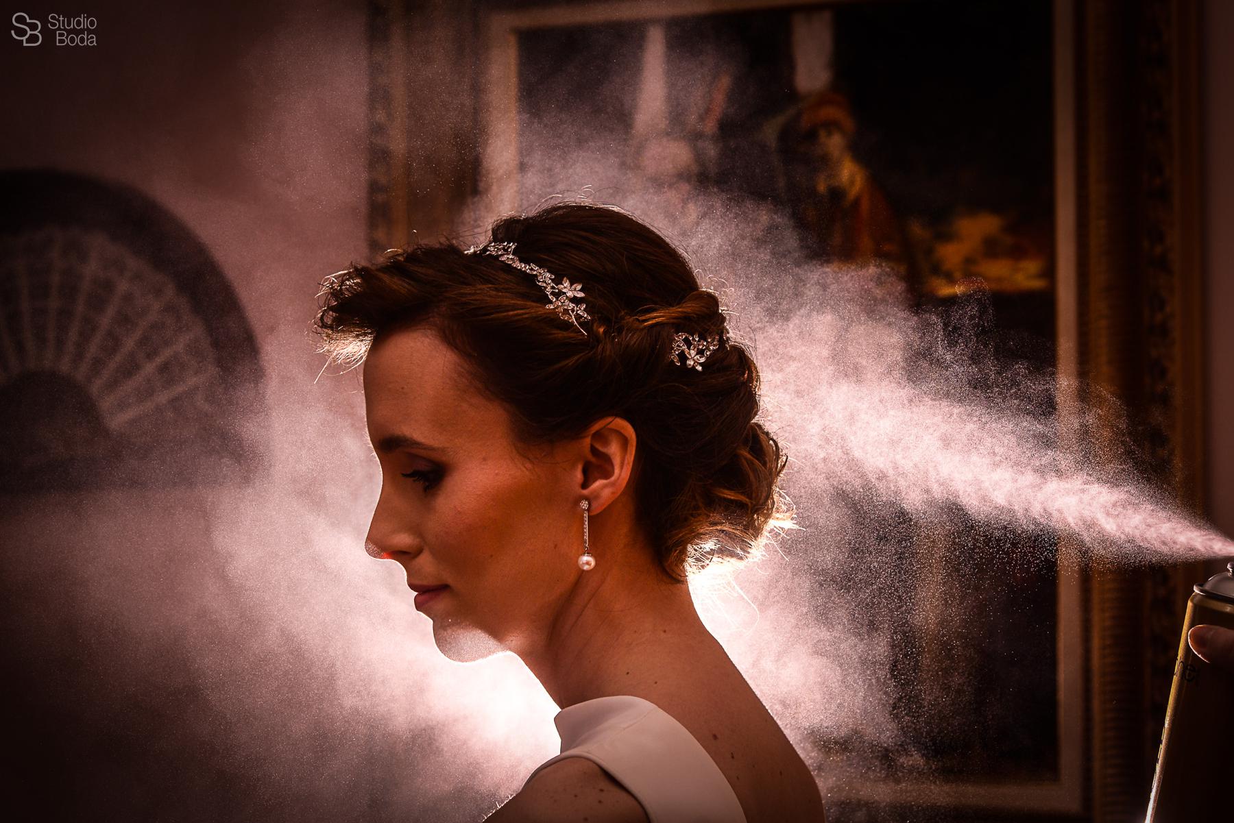 Pettinatura sposa in Spagna