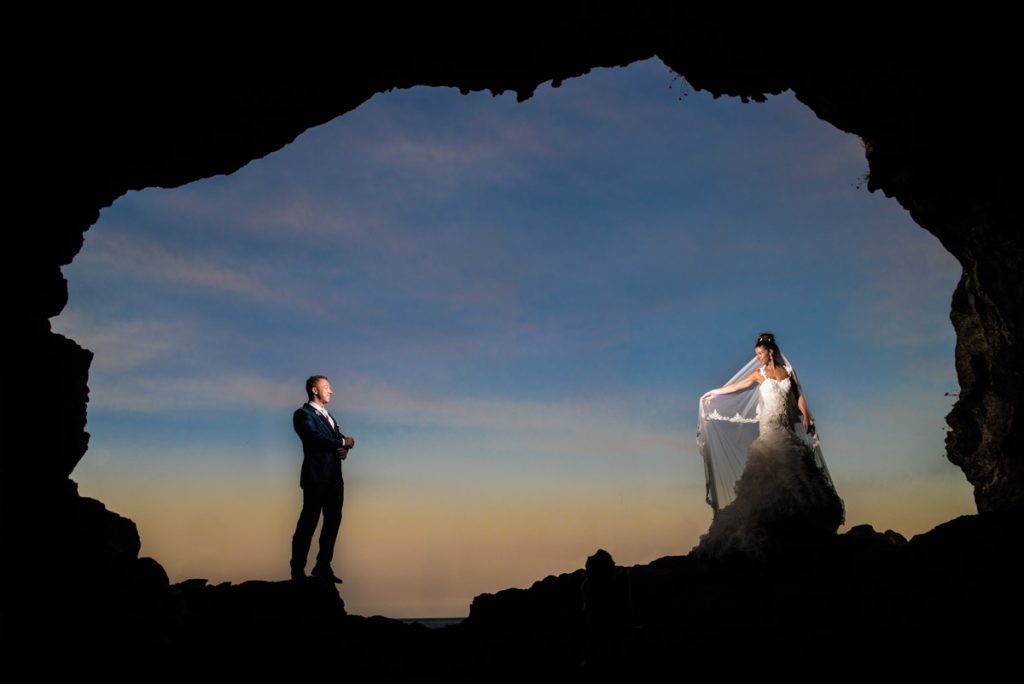 Postboda novios en la Cueva