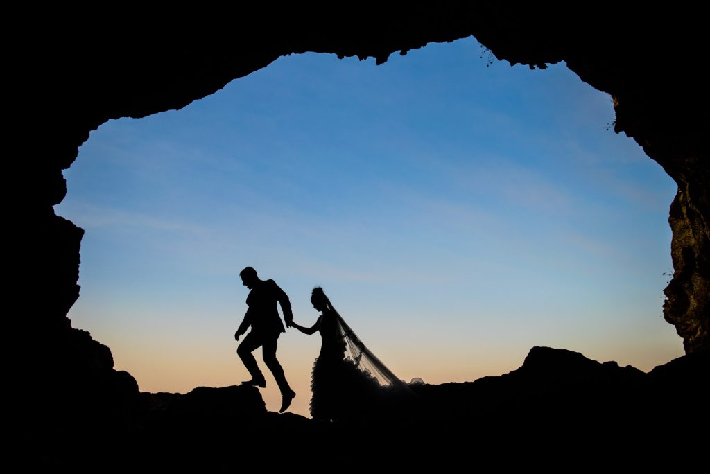 reportaje boda en la cueva de Denia