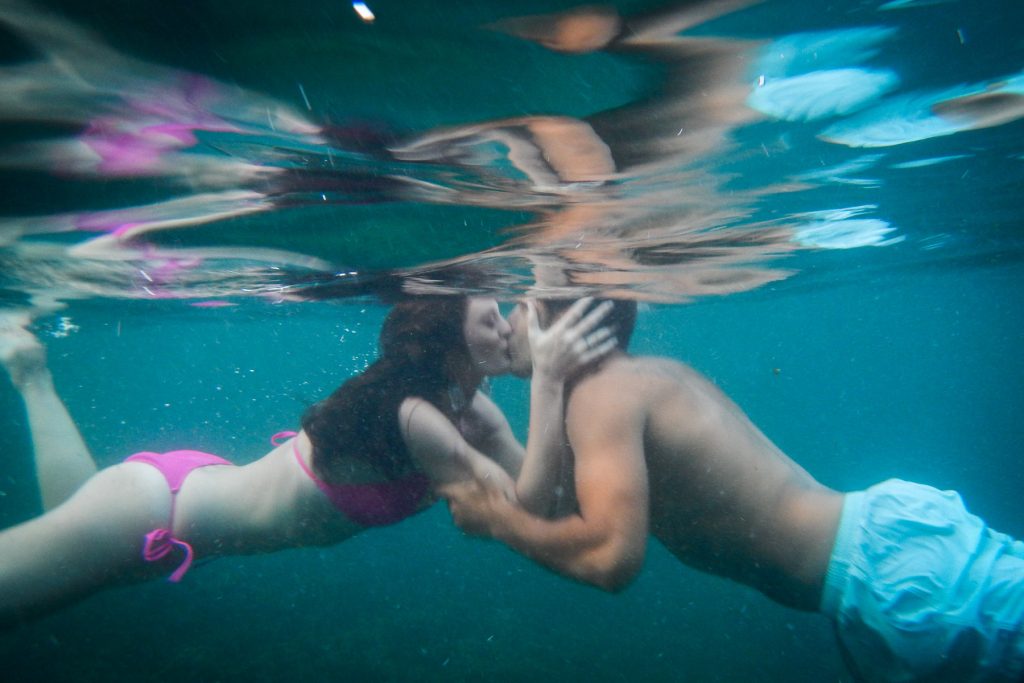 foto boda submarina