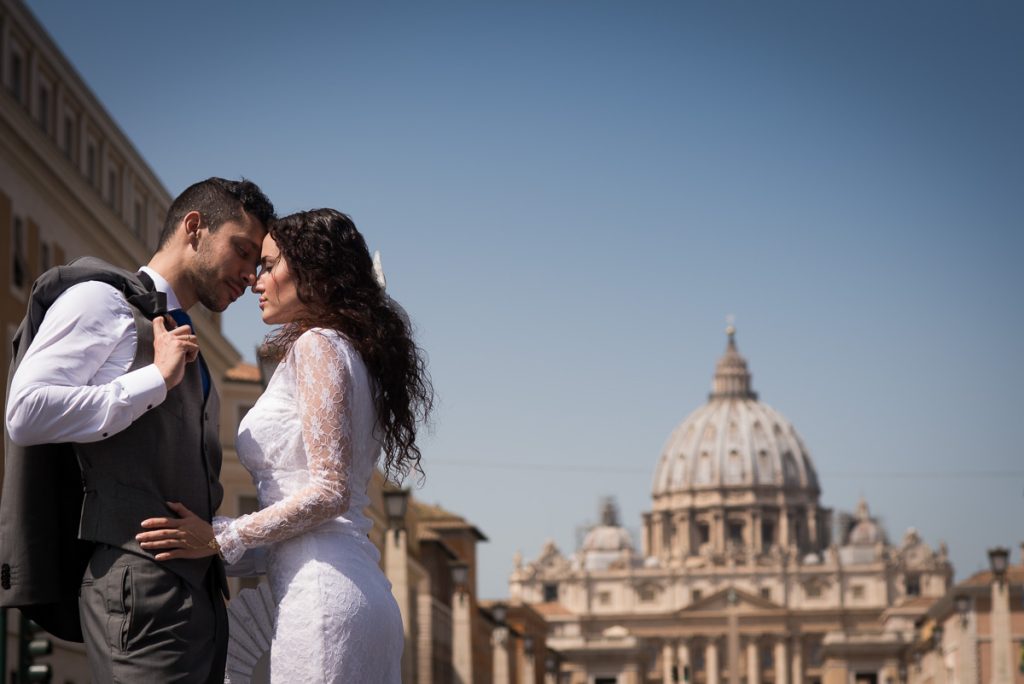 Postboda en Roma San Pietro
