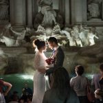 fotógrafo de boda en roma Fontana di Trevi Roma