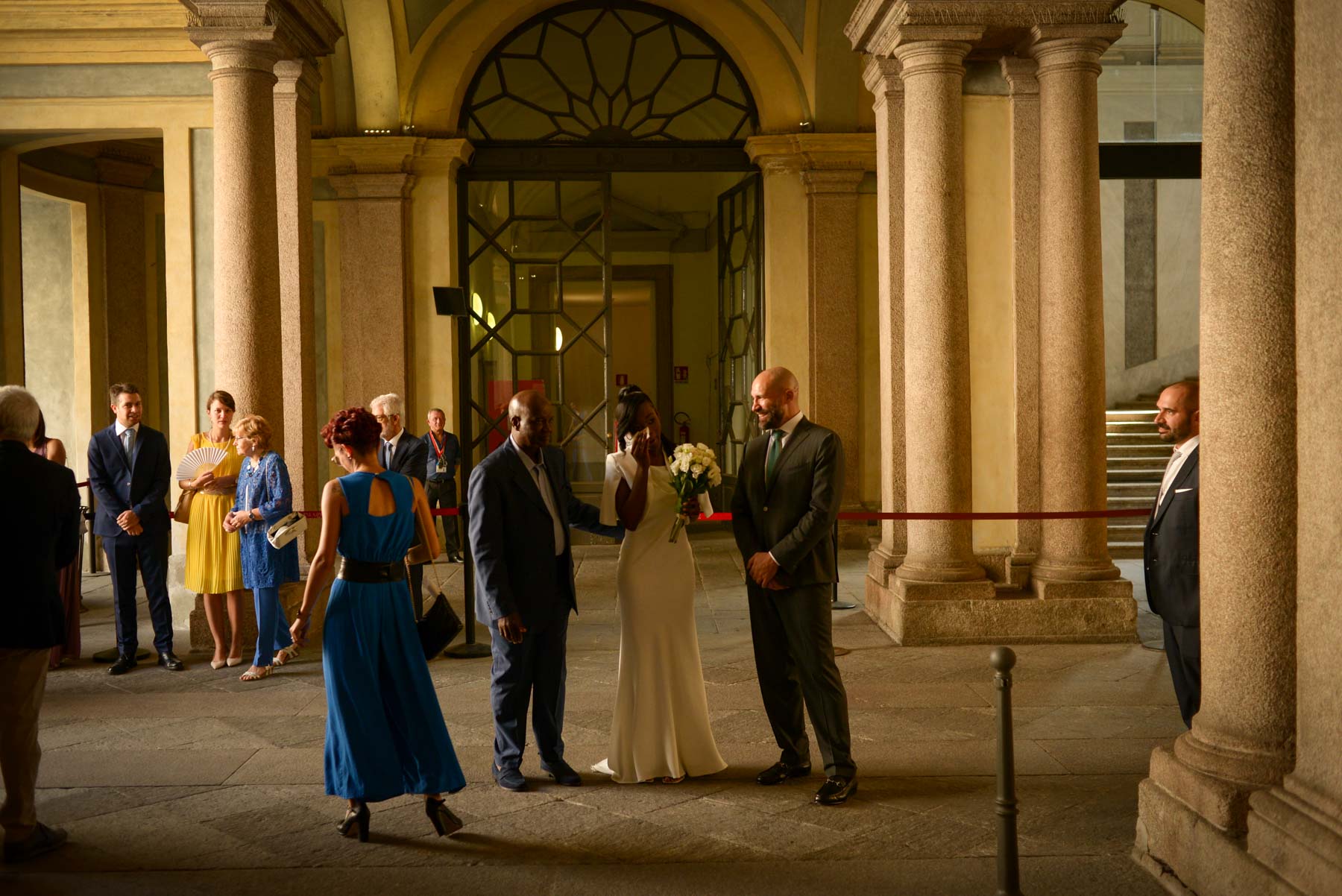 Boda Sala degli Specchi, Milán Italia