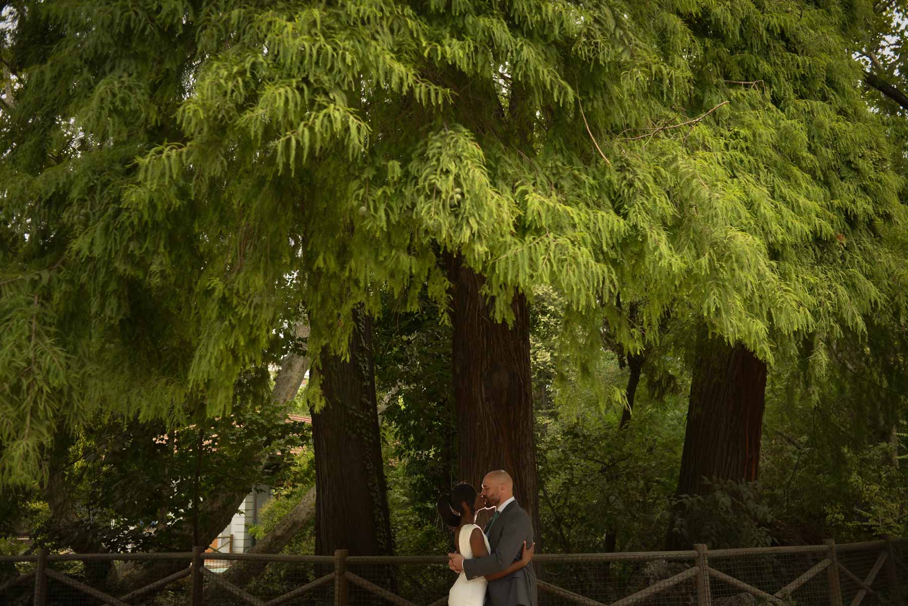 Foto de boda en Milán Giardini di Porta Venezia