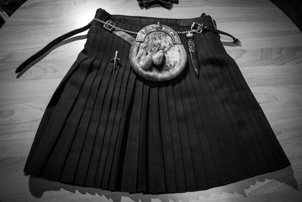 Kilt en la Boda