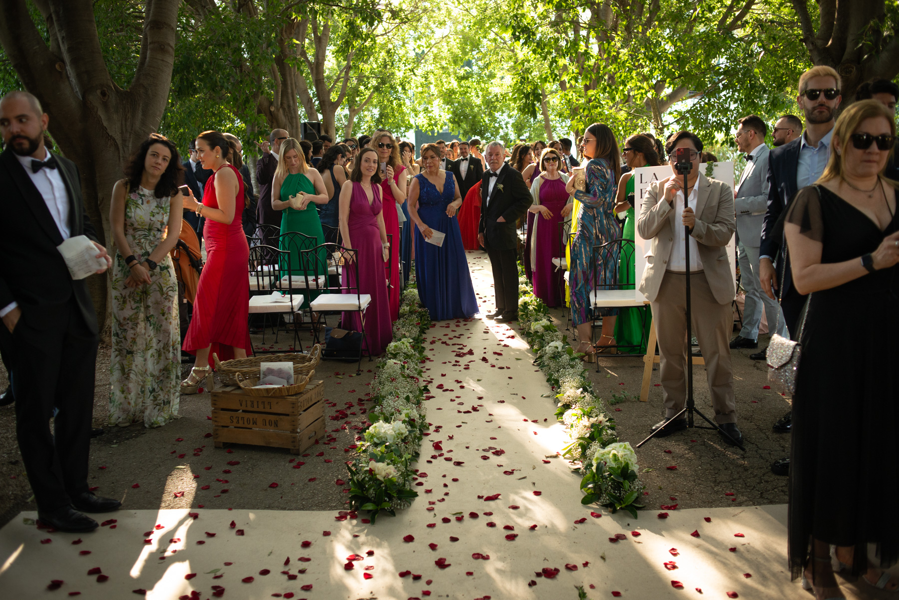 ceremonia civil boda masia aldamar en Valencia
