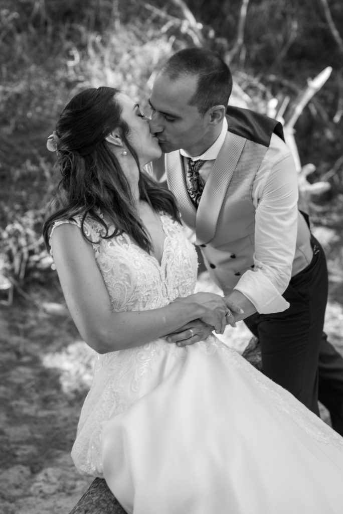 Fotografo postboda en la naturaleza
