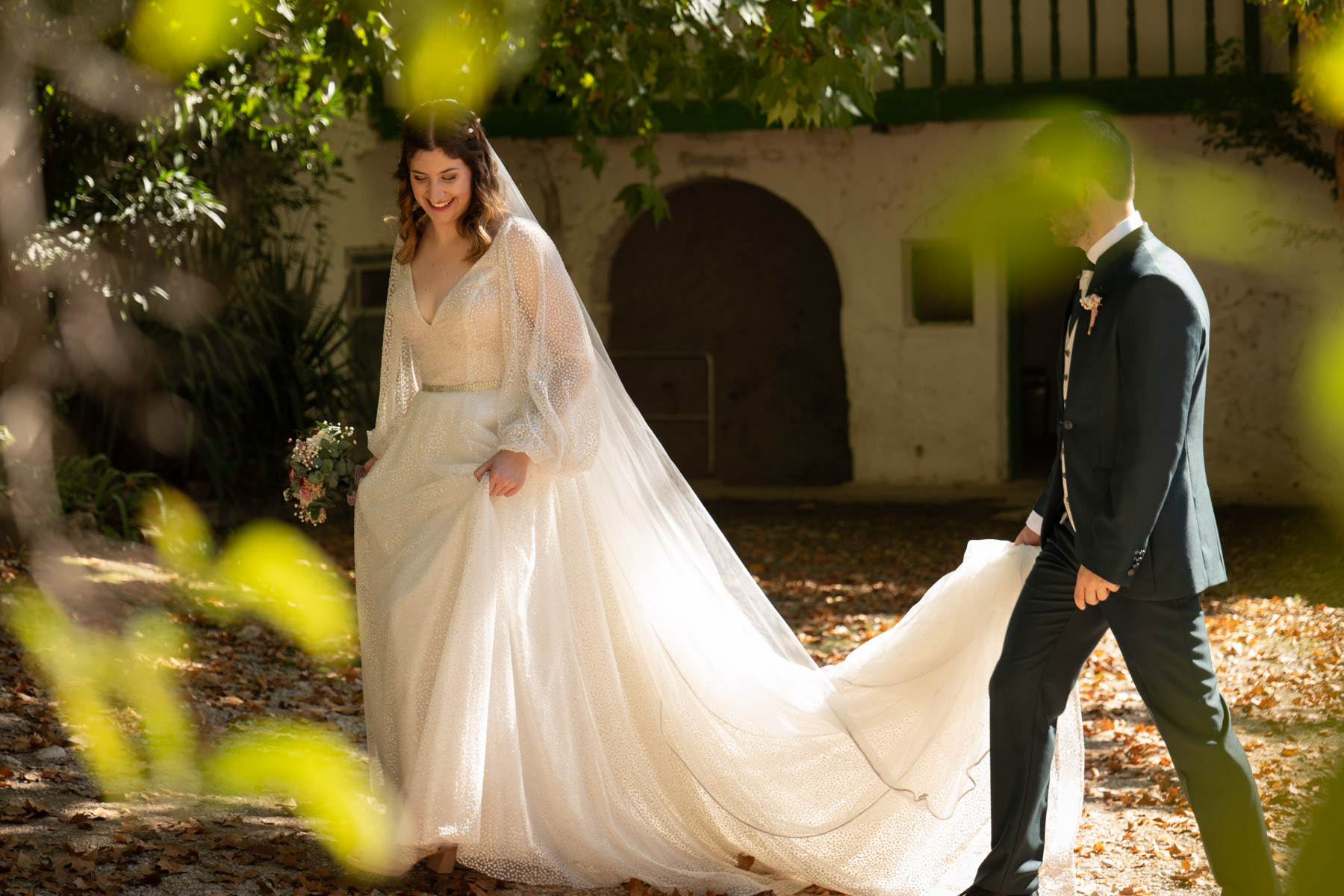 Boda en Iniesta (Cuenca): la historia de amor de Marga y Carlos